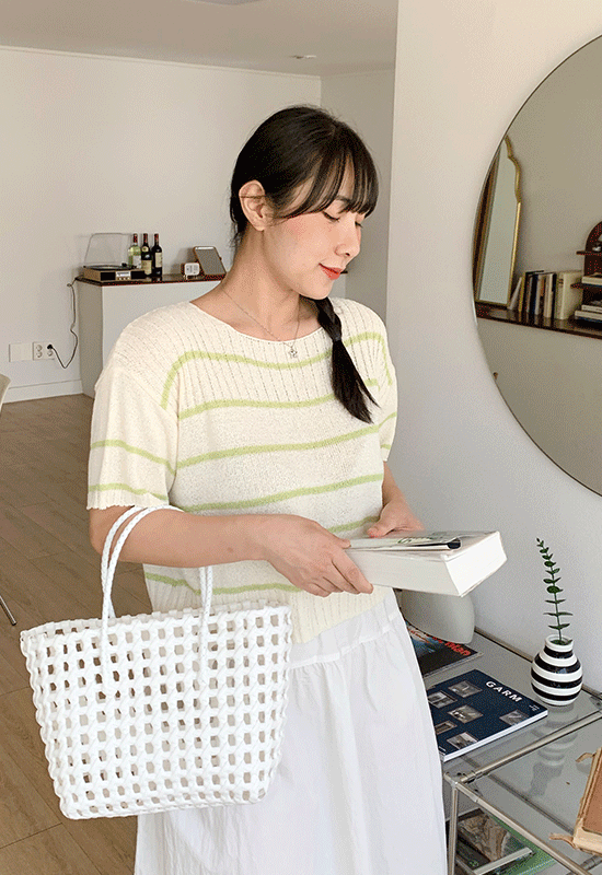프라이 stripe knit (3color)