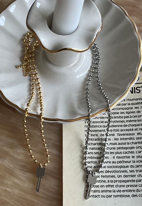 두리번 necklace (2color)